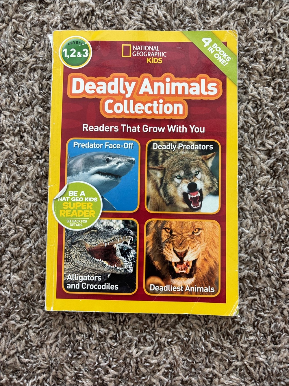 National Geographic Kids Deadly Animals Collection - 4 Books in 1!